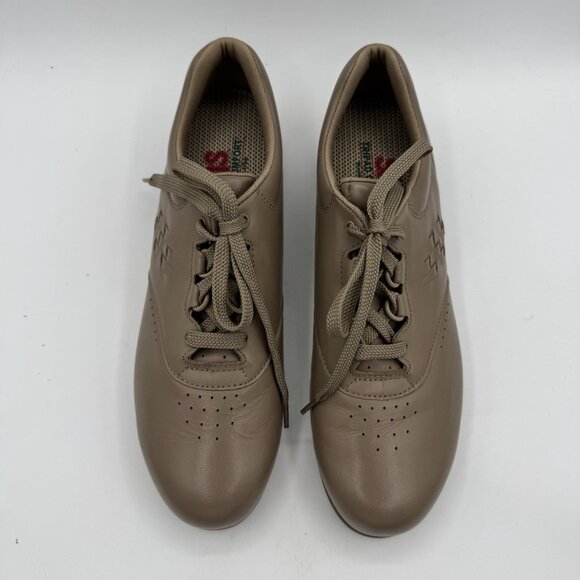 NEW $195 SAS Free Time Mocha Shoes 9.5 Women's Tripad Comfort Walking Tan Taupe - Picture 5 of 12
